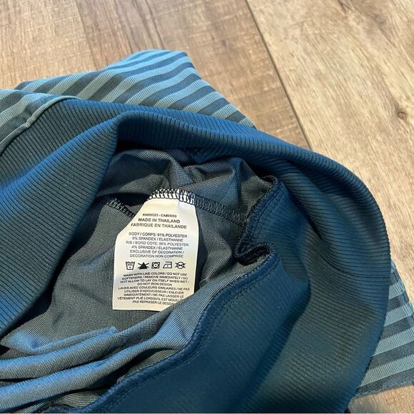 Nike dry fit stiped long sleeve shirt size S - Picture 5 of 8